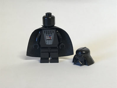 LEGO Minifigure -- Darth Vader - Black Head-Star Wars / Star Wars Episode 4/5/6 -- SW0386 -- Creative Brick Builders